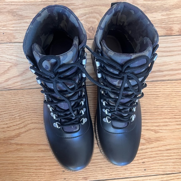 Bernardo black and camouflage rain boots - w9 - Picture 6 of 7